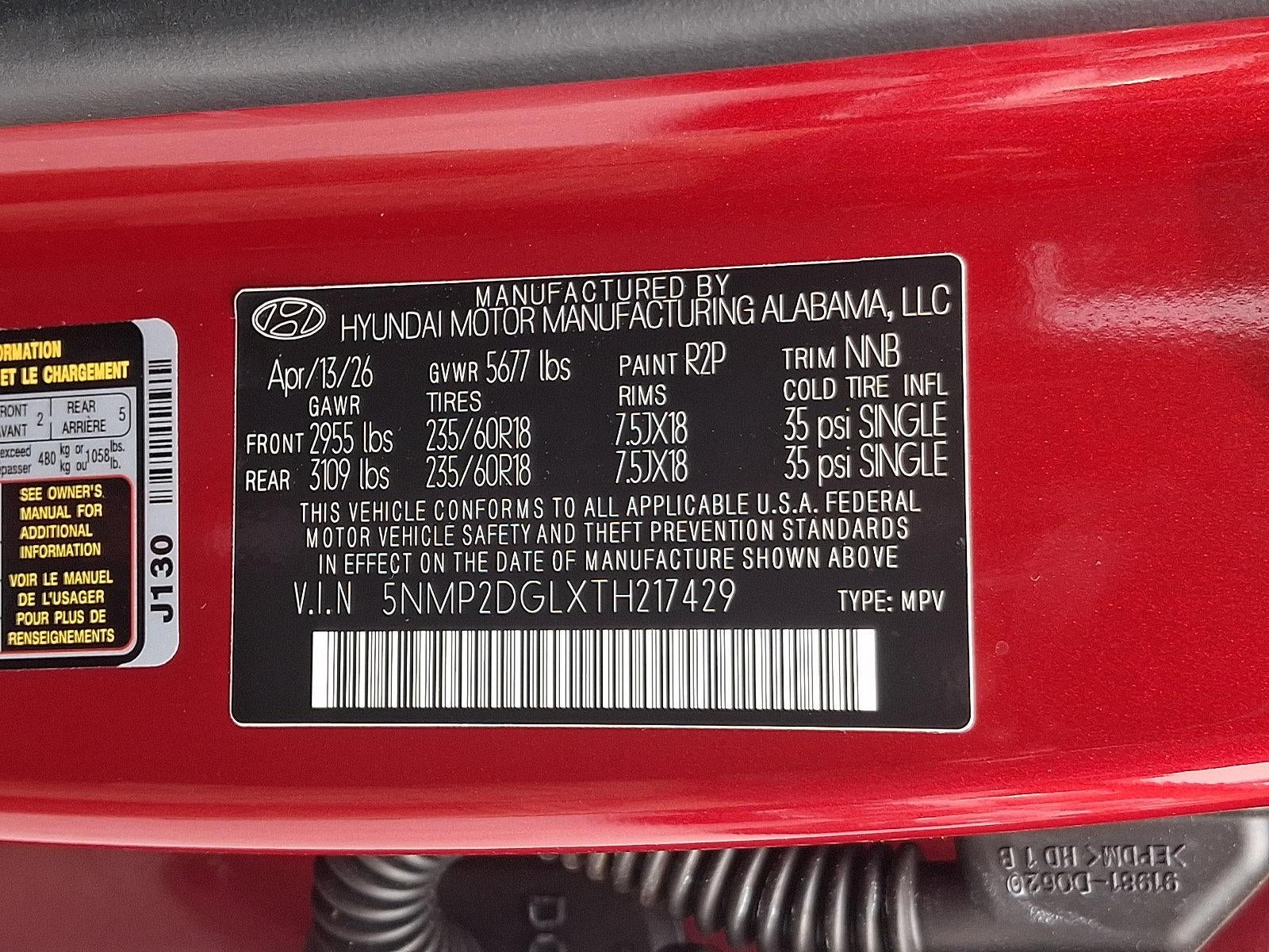 2026 Hyundai SANTA FE SEL AWD