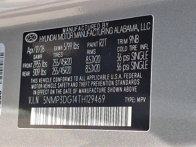 2026 Hyundai SANTA FE HYBRID Limited