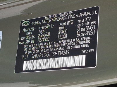 2025 Hyundai SANTA FE Limited