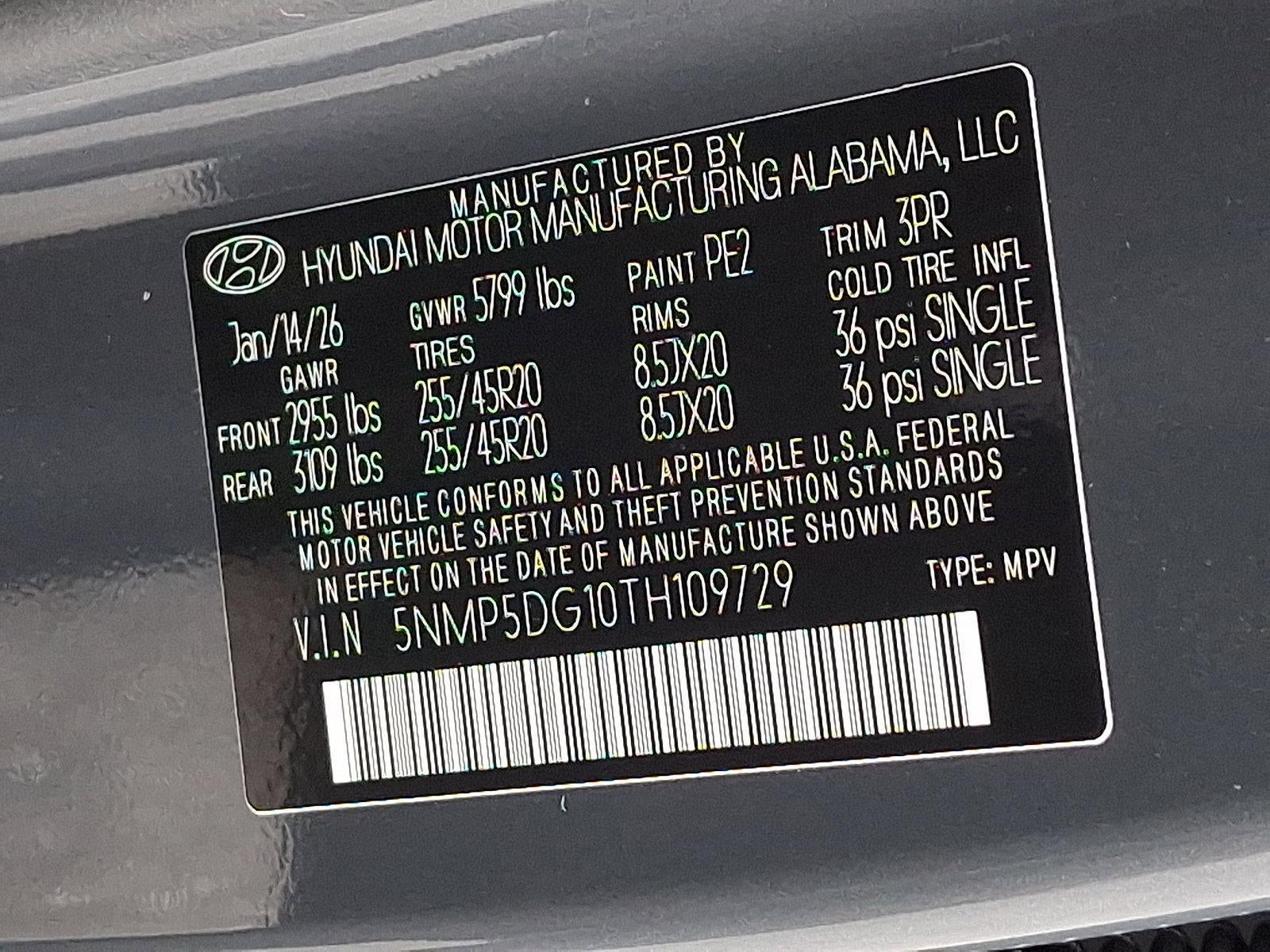 2026 Hyundai SANTA FE HYBRID Calligraphy