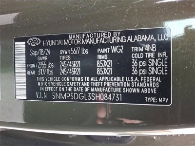 2025 Hyundai SANTA FE Calligraphy