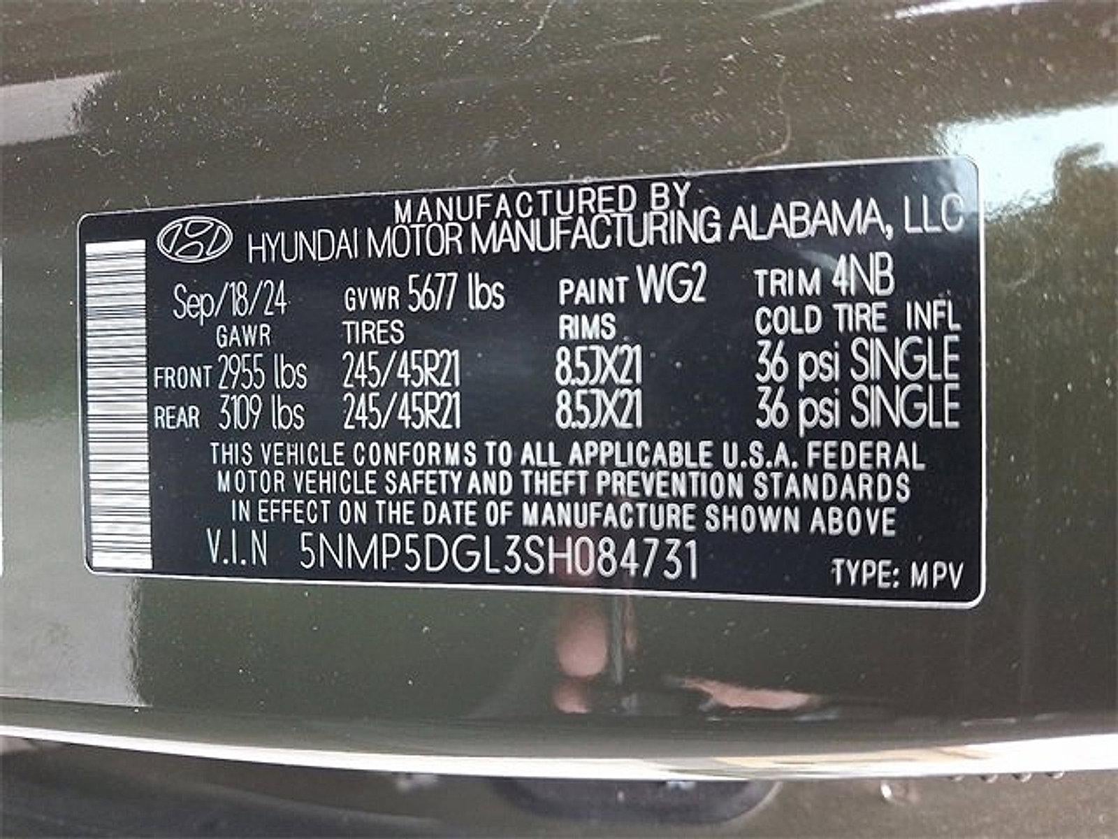 2025 Hyundai SANTA FE Calligraphy