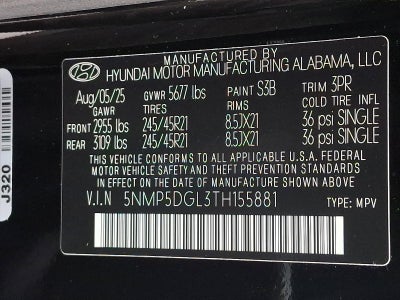 2026 Hyundai SANTA FE Calligraphy AWD