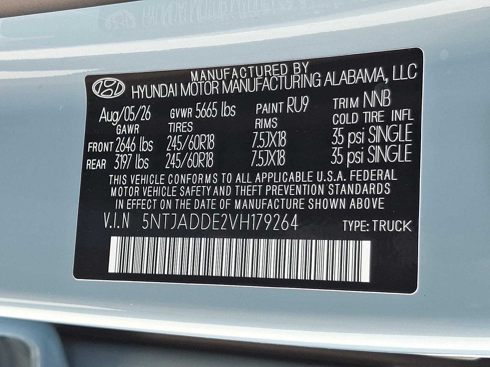 2027 Hyundai SANTA CRUZ SE AWD