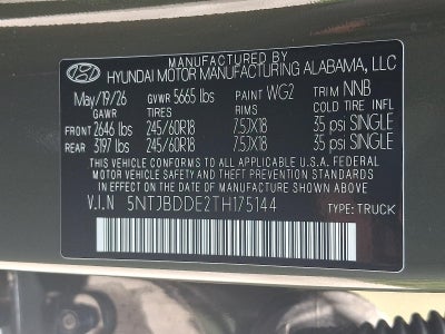 2026 Hyundai SANTA CRUZ SEL AWD