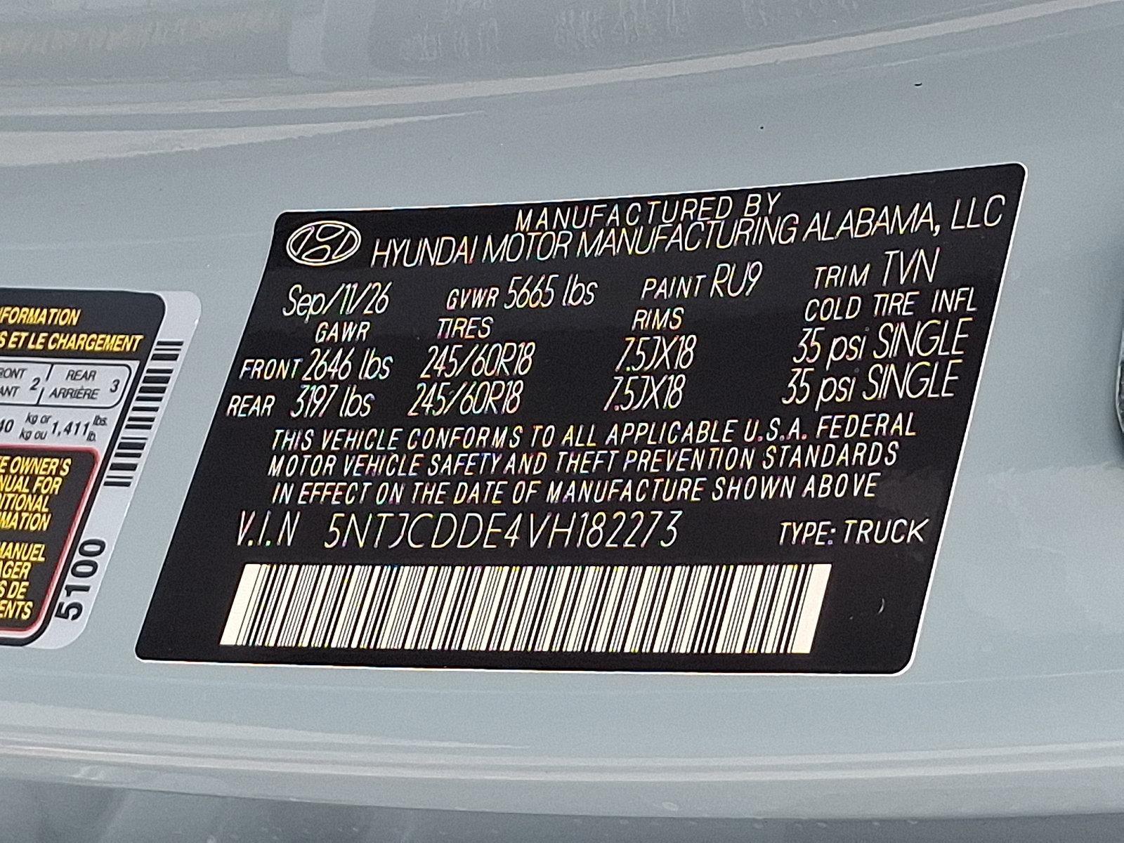 2027 Hyundai SANTA CRUZ SEL Activity AWD