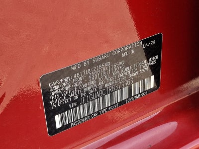 2024 Subaru Impreza AWD