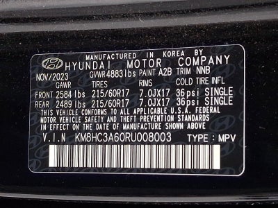 2024 Hyundai KONA ELECTRIC SEL