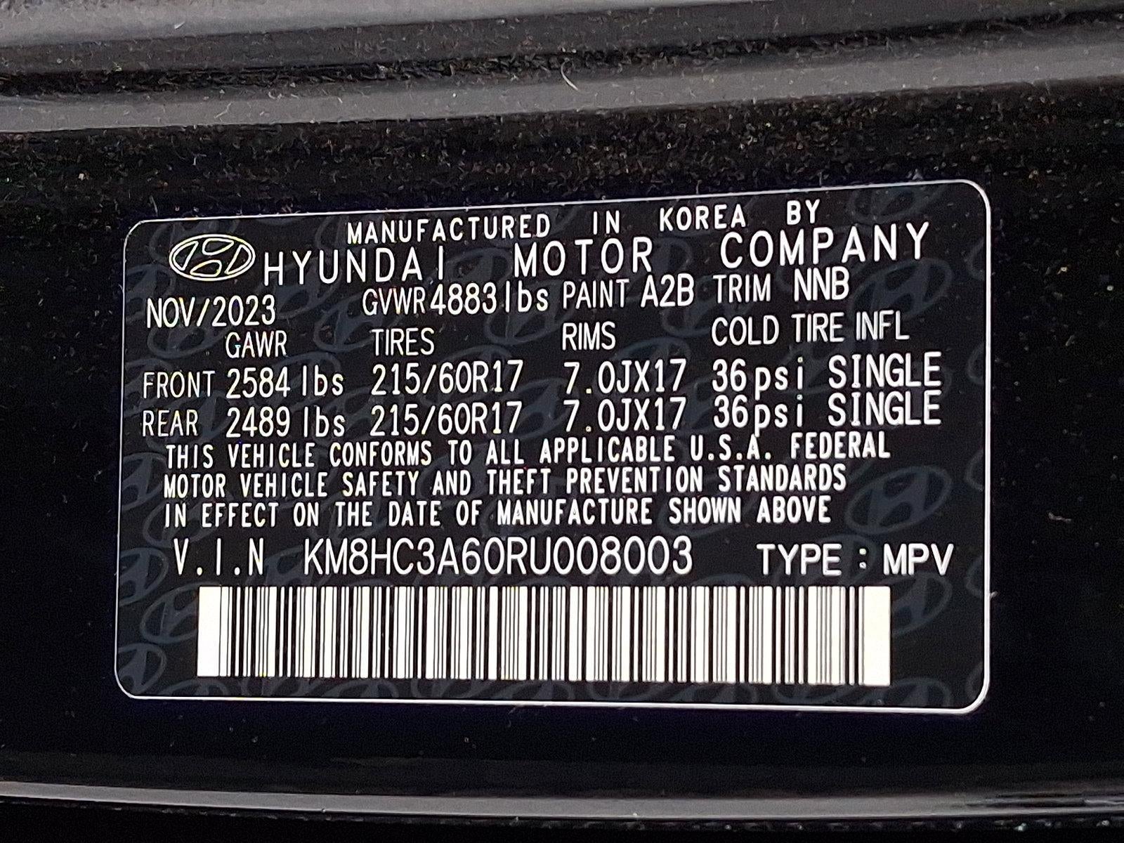 2024 Hyundai KONA ELECTRIC SEL