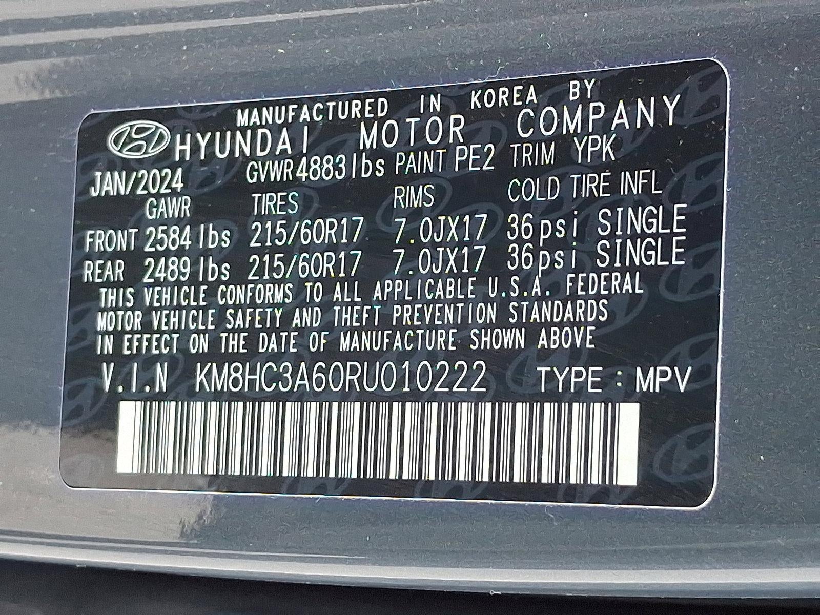 2024 Hyundai KONA ELECTRIC SEL