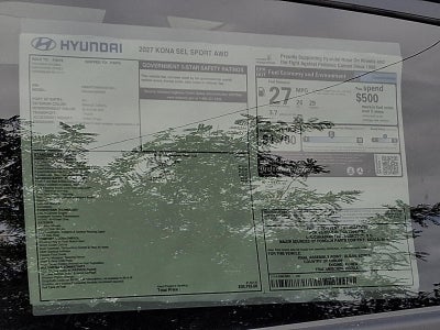 2027 Hyundai KONA SEL Sport AWD