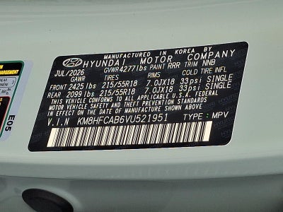 2027 Hyundai KONA SEL Sport AWD