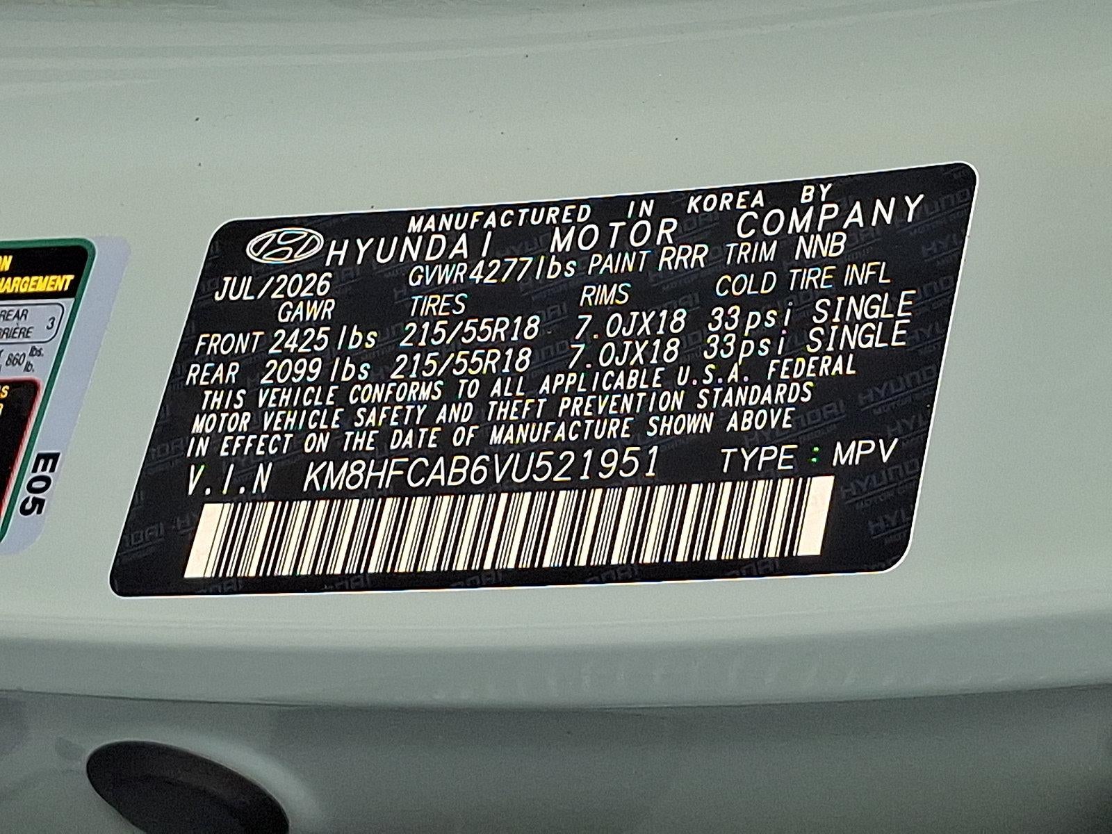 2027 Hyundai KONA SEL Sport AWD