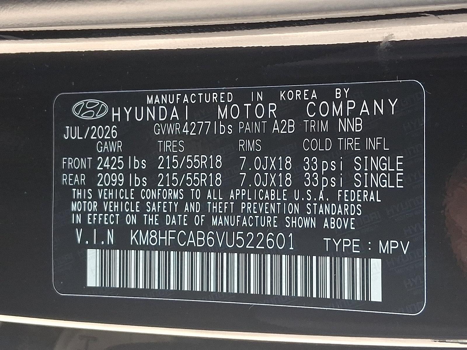 2027 Hyundai KONA SEL Sport AWD