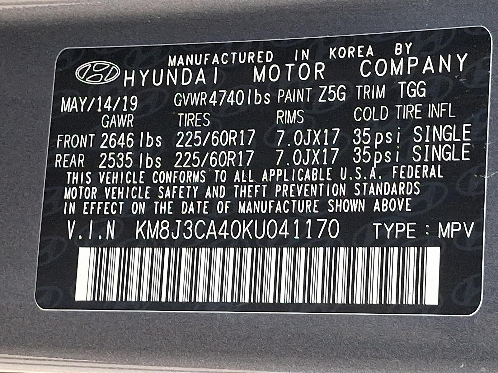 2019 Hyundai Tucson Value - Photo 24
