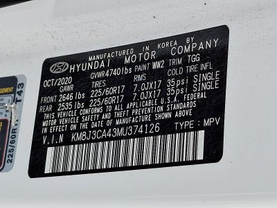 2021 Hyundai TUCSON Value