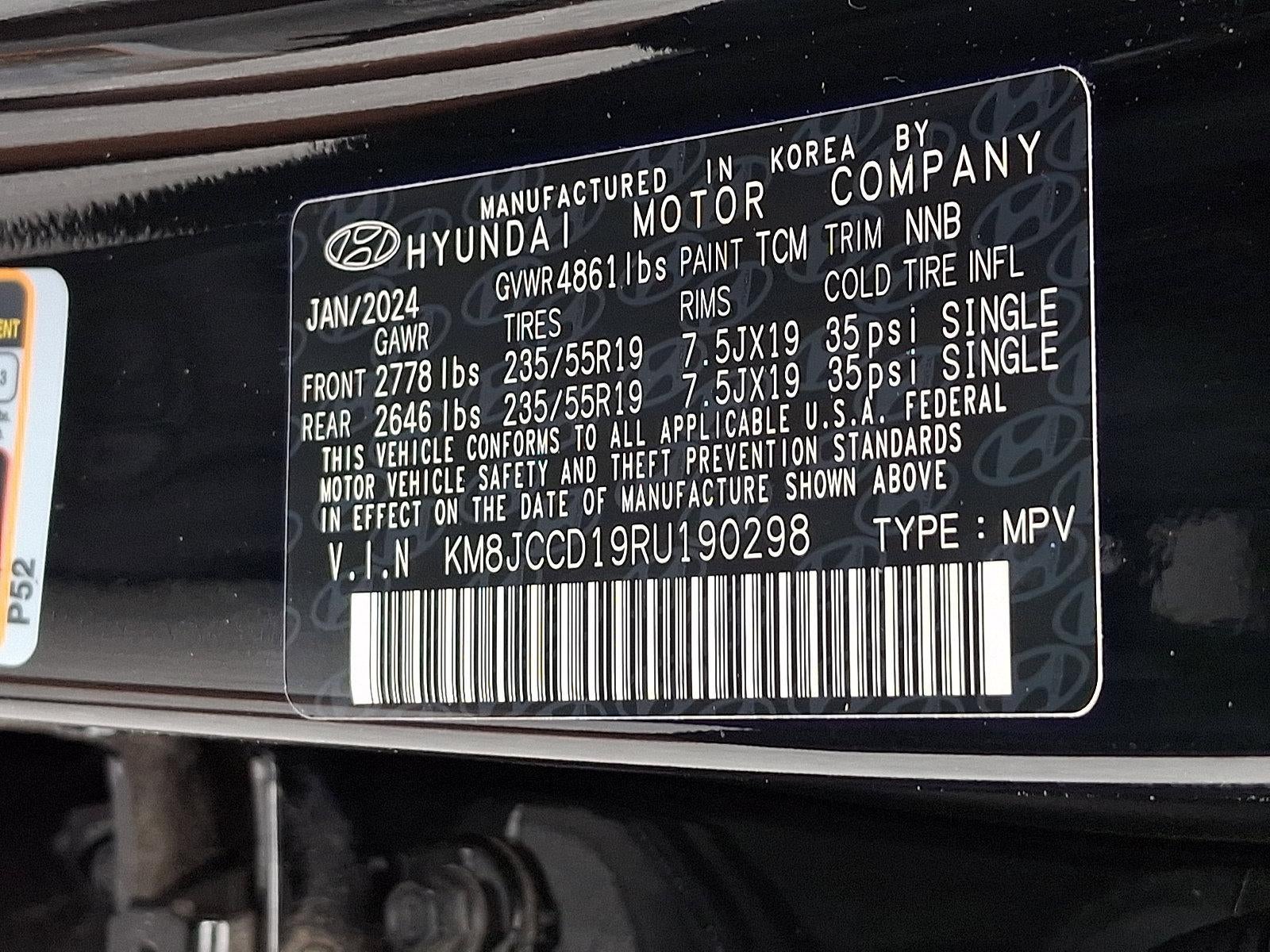 2024 Hyundai TUCSON HYBRID SEL Convenience