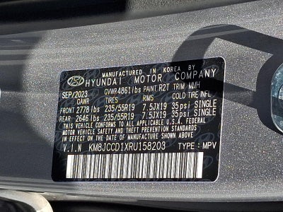 2024 Hyundai TUCSON HYBRID SEL Convenience