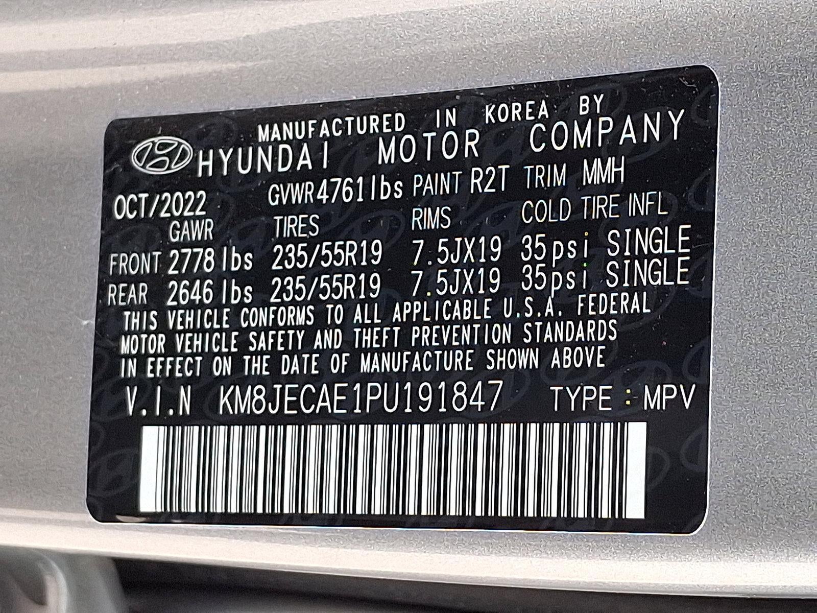 2023 Hyundai TUCSON Limited