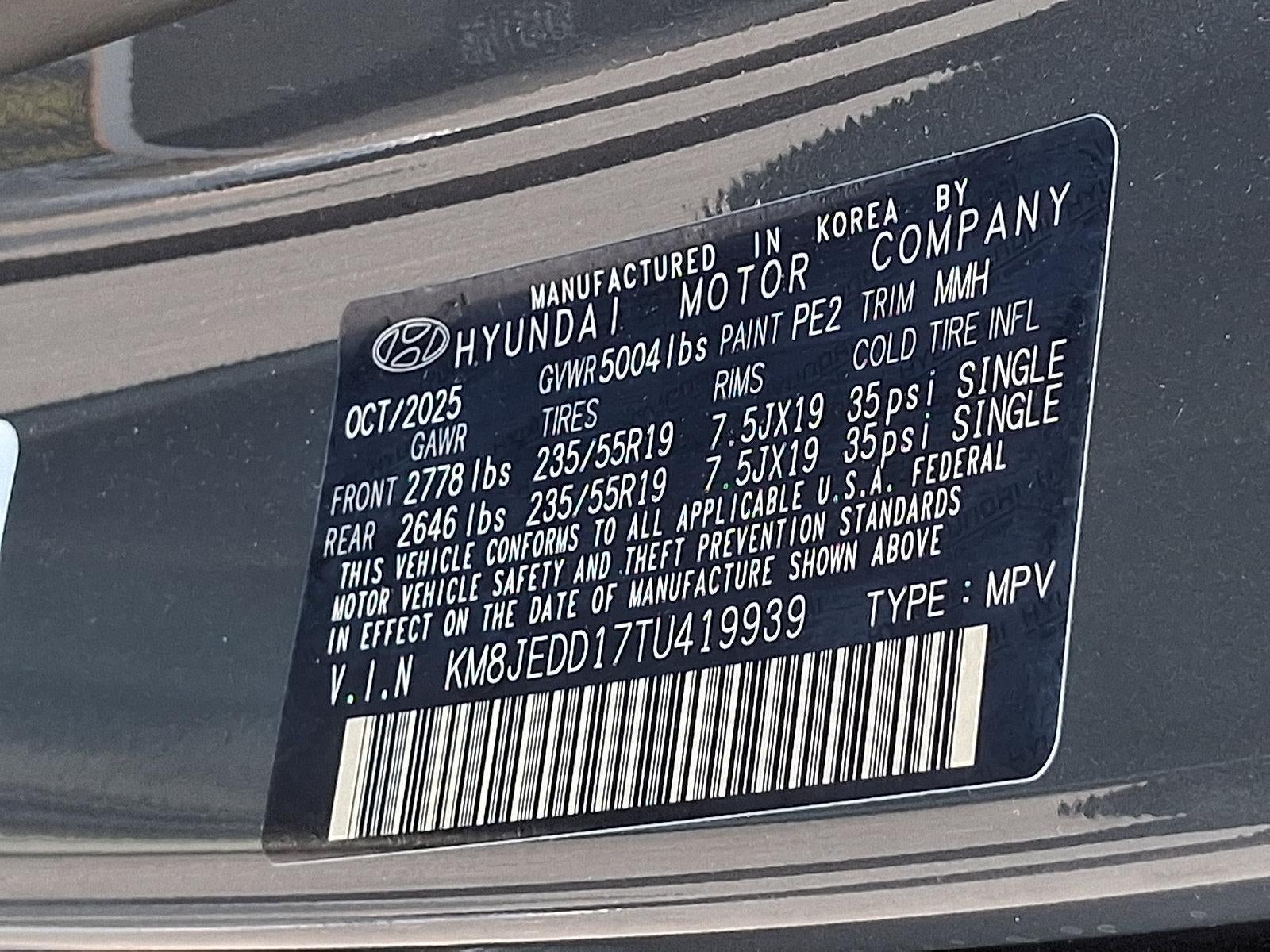 2026 Hyundai TUCSON HYBRID Limited