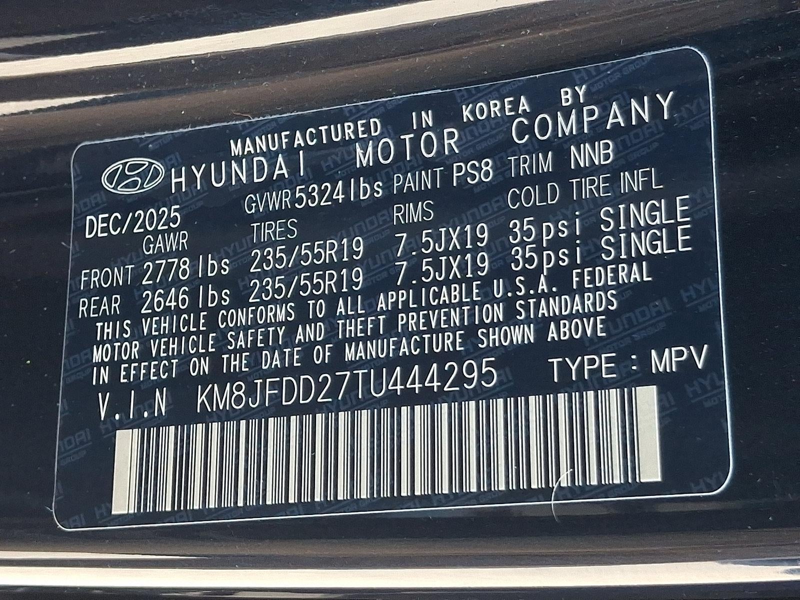 2026 Hyundai TUCSON PLUG-IN HYBRID Limited