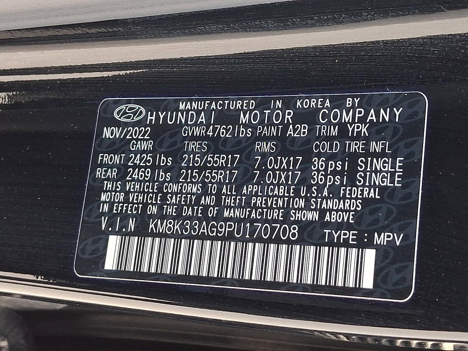 2023 Hyundai KONA ELECTRIC SEL