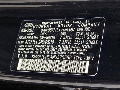 2022 Hyundai PALISADE SE