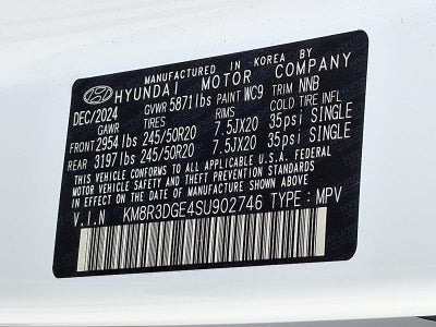 2025 Hyundai PALISADE XRT