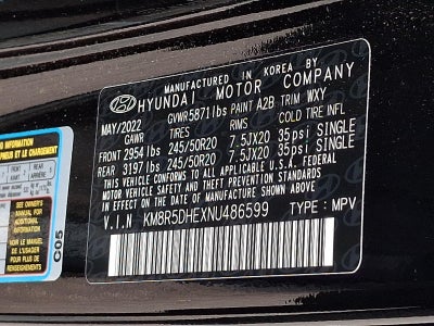 2022 Hyundai PALISADE Limited