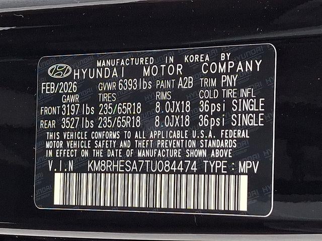 2026 Hyundai PALISADE HYBRID SEL Premium 7P
