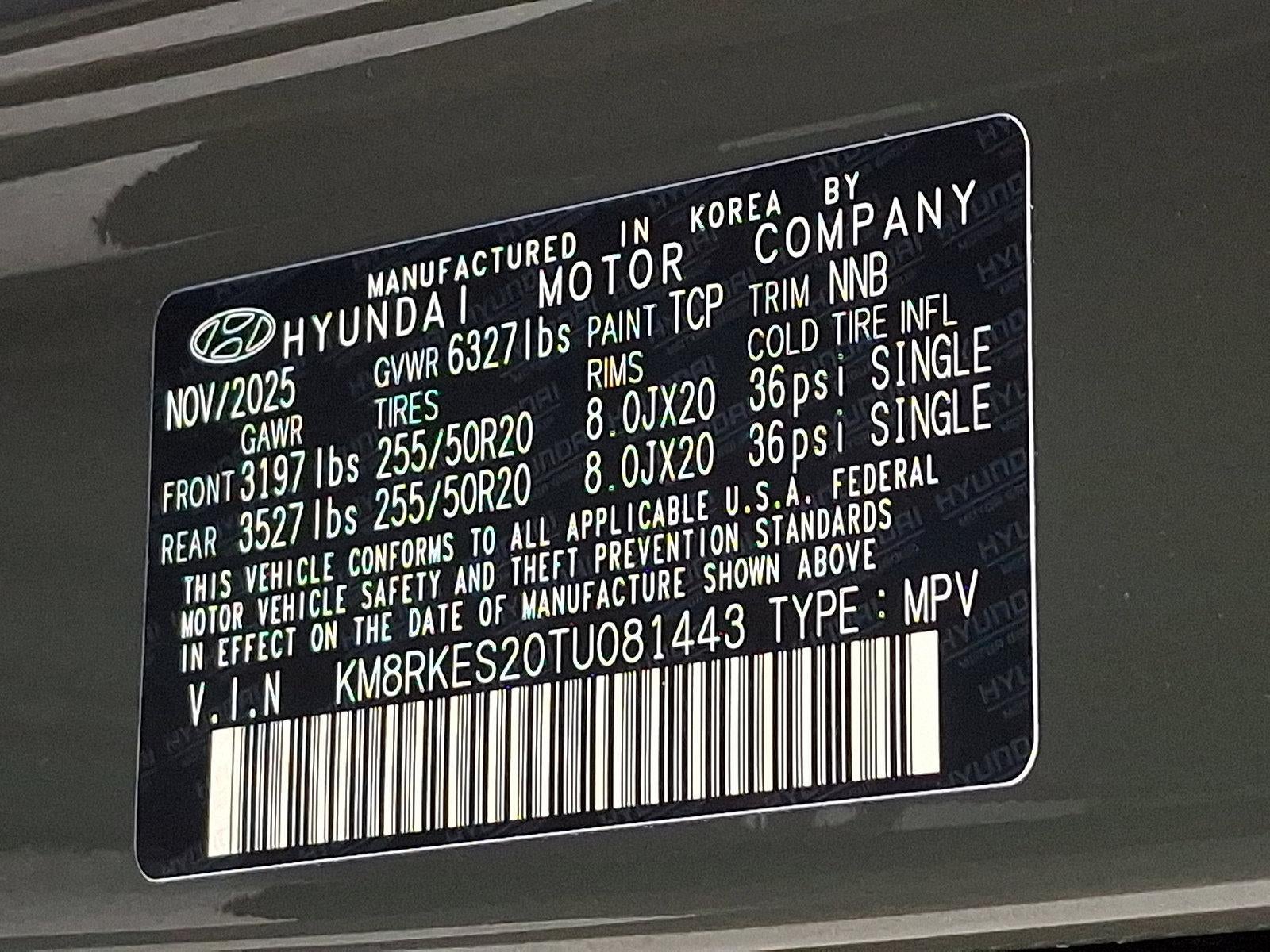 2026 Hyundai PALISADE Limited AWD