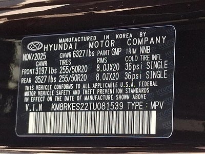 2026 Hyundai PALISADE Limited AWD