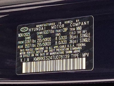 2026 Hyundai PALISADE Limited AWD