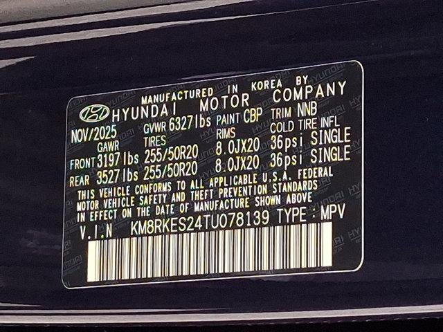 2026 Hyundai PALISADE Limited AWD