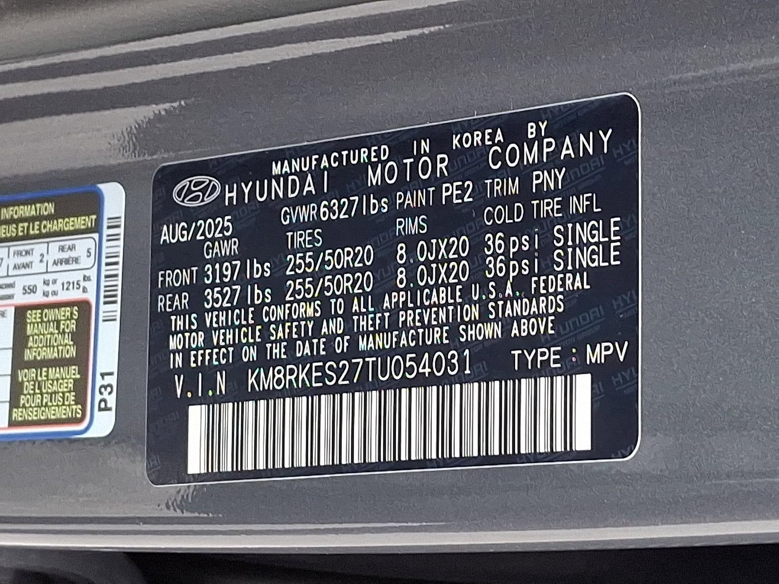 2026 Hyundai PALISADE Limited AWD