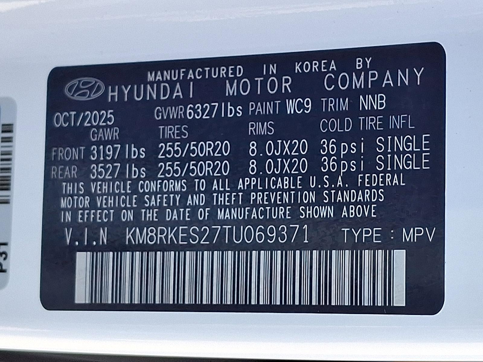 2026 Hyundai PALISADE Limited AWD