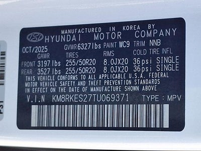 2026 Hyundai PALISADE Limited AWD