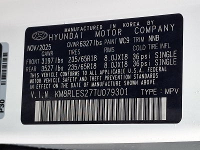 2026 Hyundai PALISADE SEL AWD