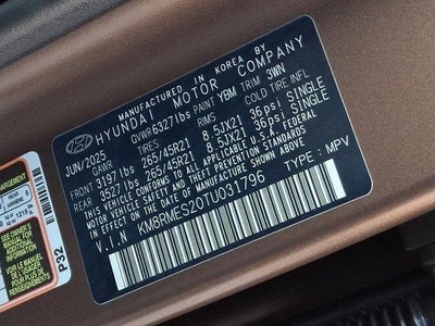 2026 Hyundai PALISADE Calligraphy AWD