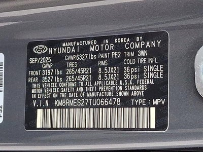 2026 Hyundai PALISADE Calligraphy AWD