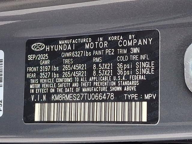 2026 Hyundai PALISADE Calligraphy AWD