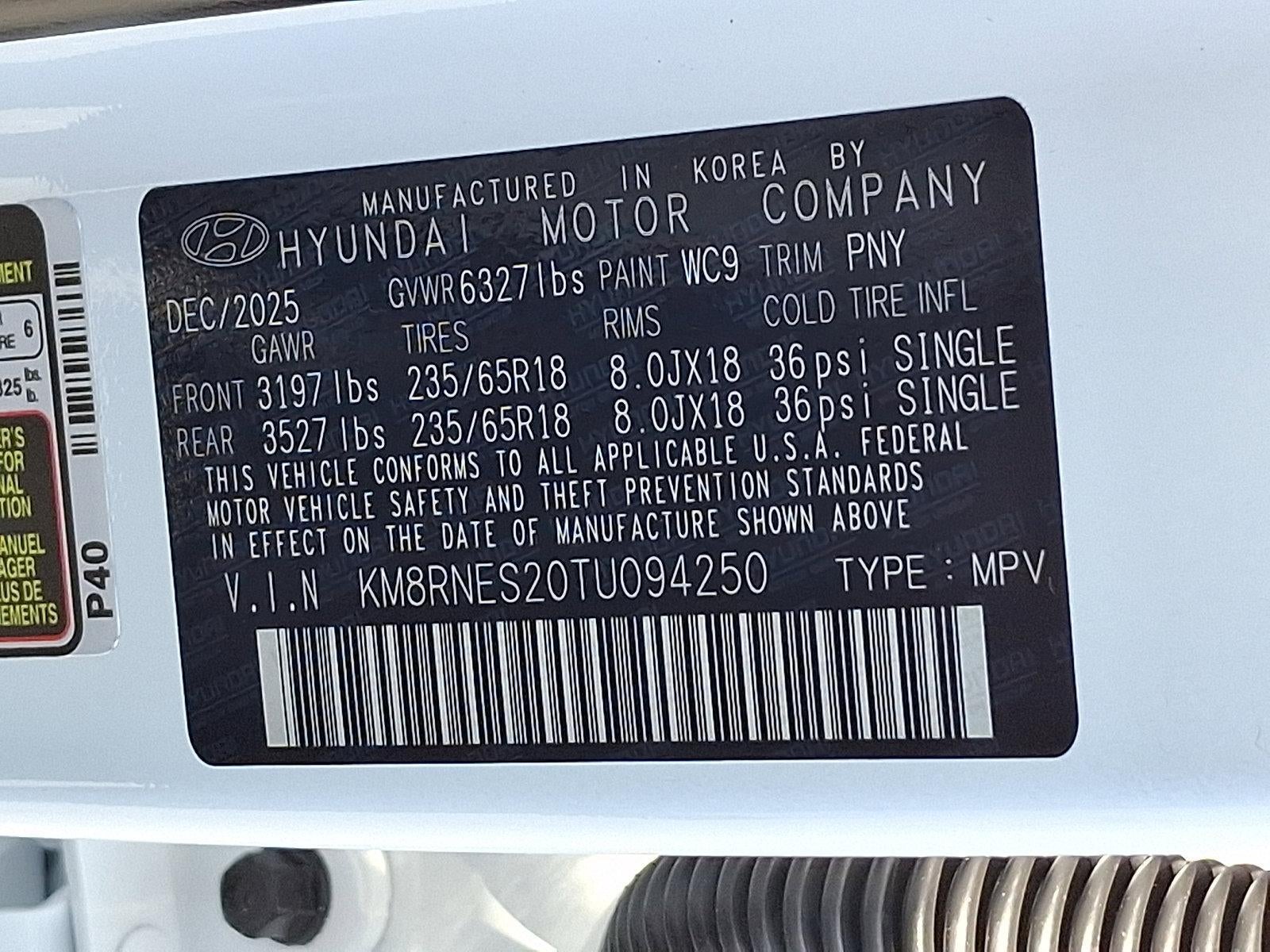 2026 Hyundai PALISADE SEL Premium AWD