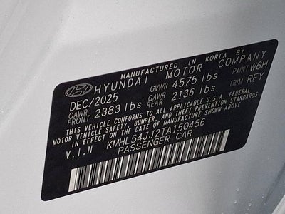 2026 Hyundai SONATA HYBRID Limited