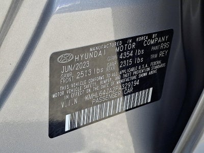 2023 Hyundai SONATA SEL