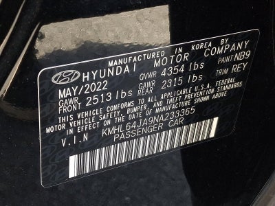 2022 Hyundai SONATA SEL