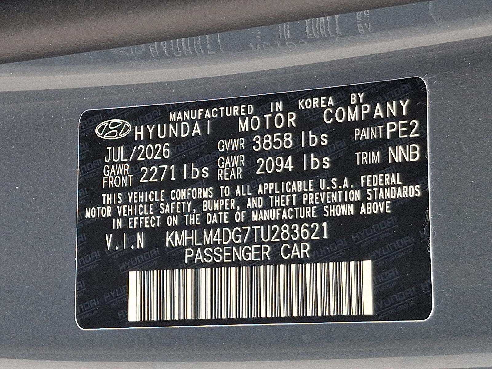 2026 Hyundai ELANTRA SEL Sport Plus