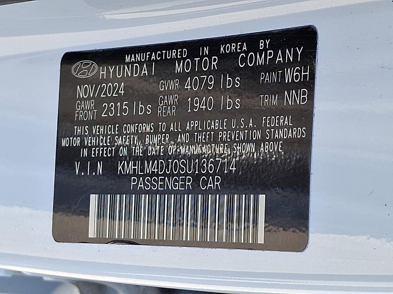 2025 Hyundai ELANTRA HYBRID SEL Sport