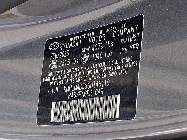 2025 Hyundai ELANTRA HYBRID Blue