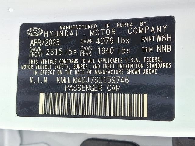 2025 Hyundai ELANTRA HYBRID SEL Sport