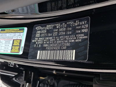 2026 Hyundai ELANTRA SEL Sport Premium